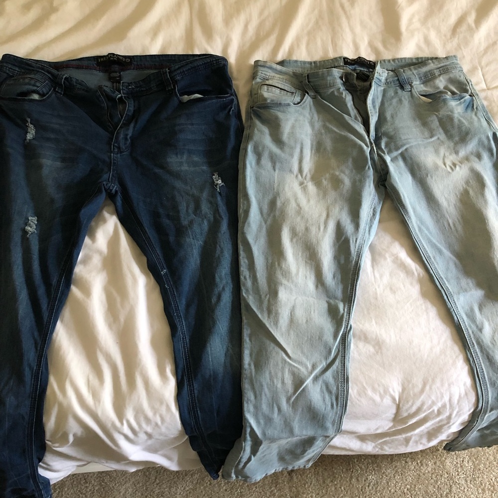 Free Planet skinny flex jeans